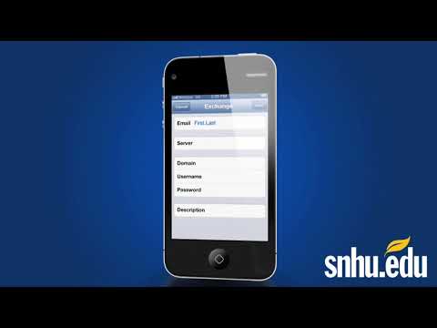 Setting Up Your SNHU Email on Your iPhone