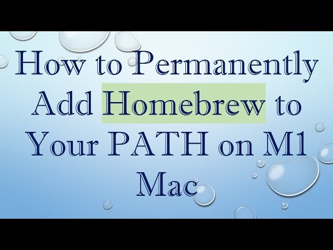 How to Permanently Add Homebrew to Your PATH on M1 Mac