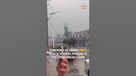 Scena kao iz filma: Tornado poharao grad u Kini, za sobom je ostavio potpuni kaos