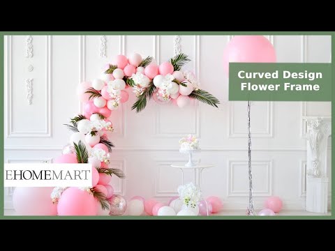 Curved Design Flower Frame | Tutorial | eHomemart.com
