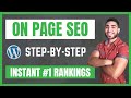 On Page SEO Wordpress Tutorial: How I Rank #1 Instantly on Google [2020]