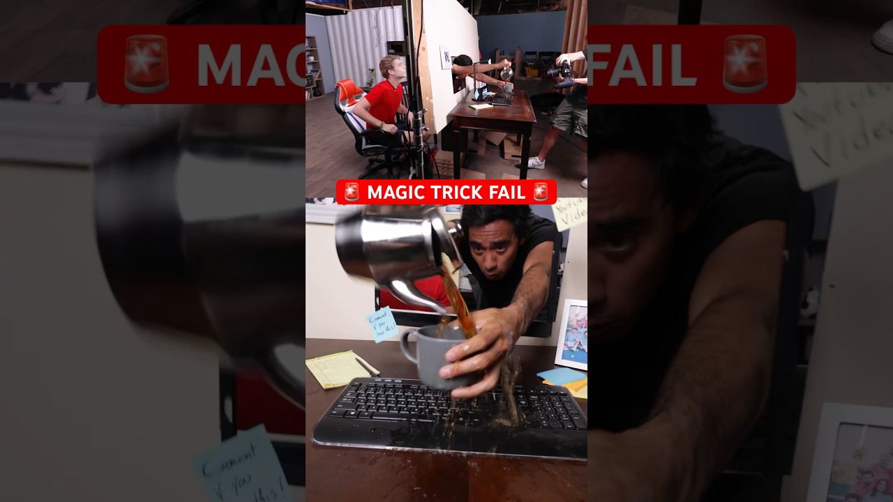 No magicians were harmed in the making of this video…