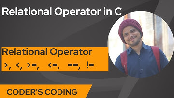 Part-4|Relational Operators in C language| Priority of Relational Operator in C| Coder