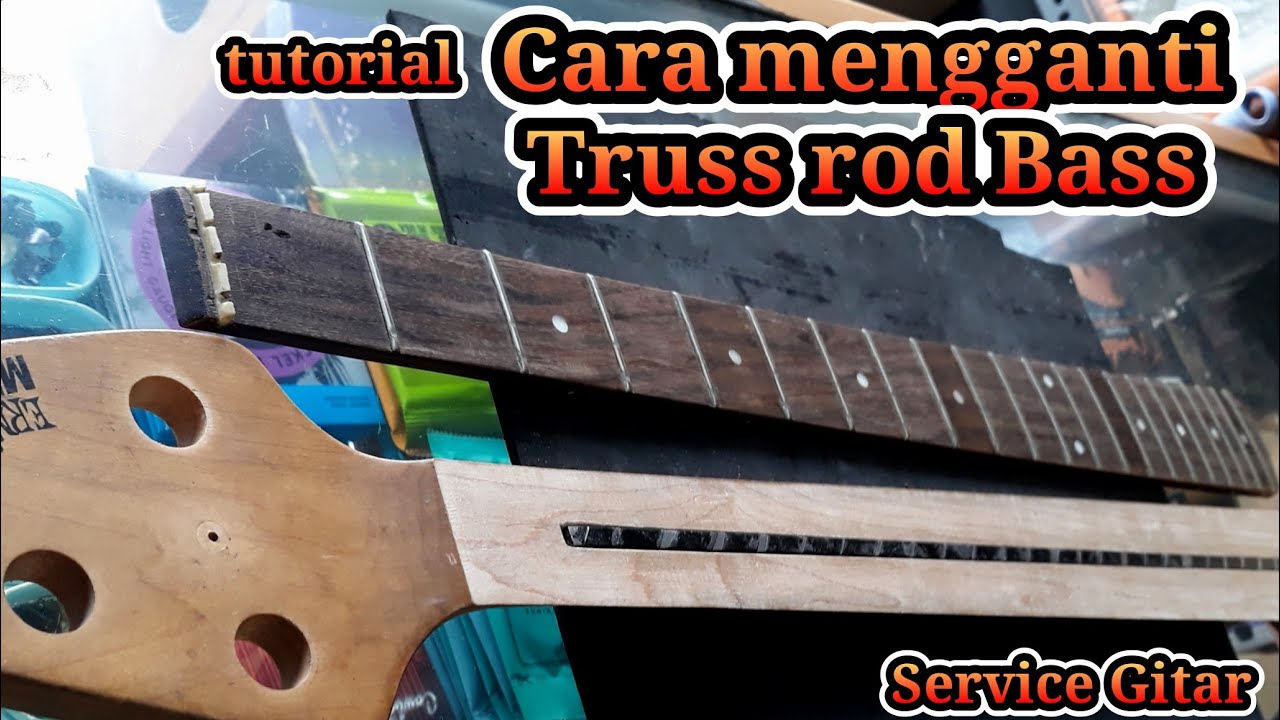 cara ganti truss rod bass musicman stingray 4