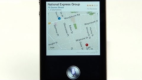 Siri: iOS 6 vs iOS 5 UK Test