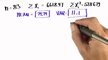 Mean Solution - Intro to Statistics