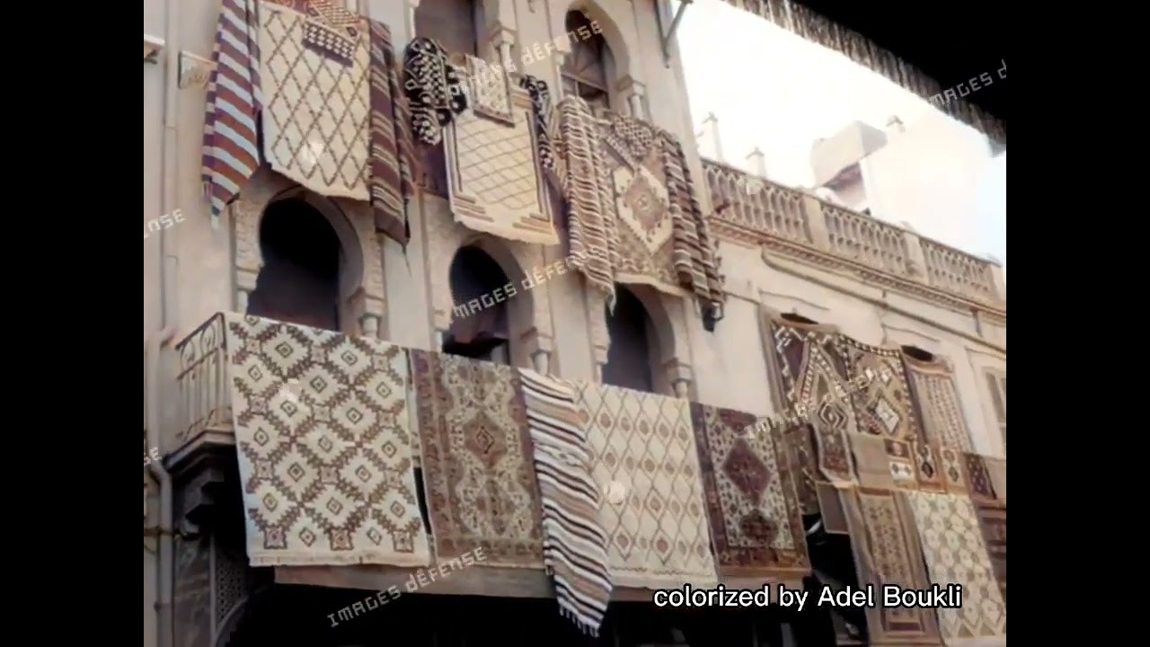 تلمسان قديما فيديو يعود لسنة 1956👍