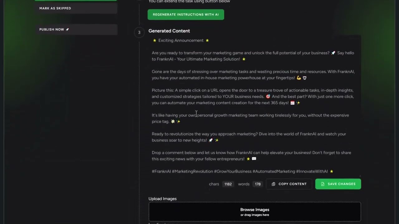 FranknAI Review & Demo - FranknAI System By Neil Napier