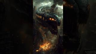 AI generated video 🐍➕🚂❓ #aiart #butifyoucloseyoureyes #midjourney #dothingsyoudontwanttodo #pitbull