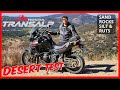 Transalp 750 desert test  2024 honda transalp xl 750  with bigrockmoto