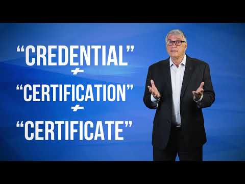 Differing Types of Workplace Credentials