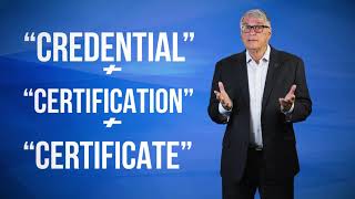 Differing Types of Workplace Credentials