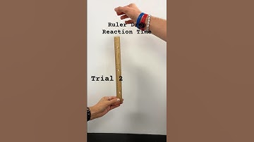 Ruler Drop Reaction Time #physics #freefalling