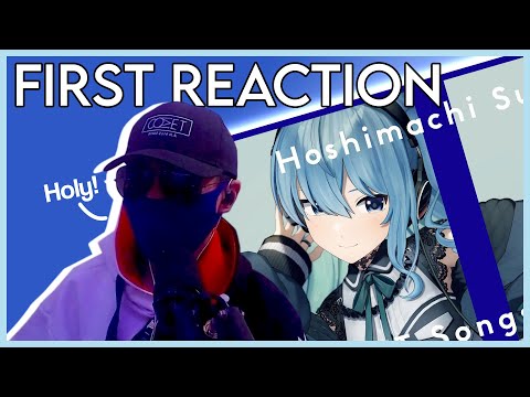 Reacting to Hololive's Hoshimachi Suisei - Stellar Stellar on First Take