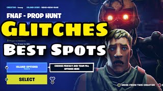 Fortnite - Fnaf Prop Hunt Glitches & Best Hiding Spots