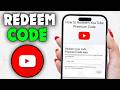 How to Redeem YouTube Premium Code (2026)