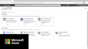 How to get started with Azure Quickstart Center | Azure Tips and Tricks