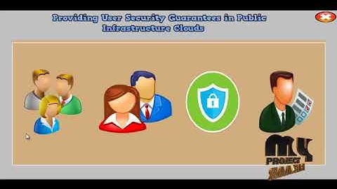 Providing User Security Guarantees in Public Infrastructure Clouds | Final Year Projects 2018 - 2019