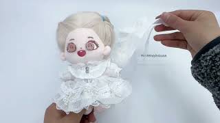 niannyyhouse 15cm Plush Doll Clothes Dresses#dollclothes #6inchdolls #doll #toys #plushdoll screenshot 3