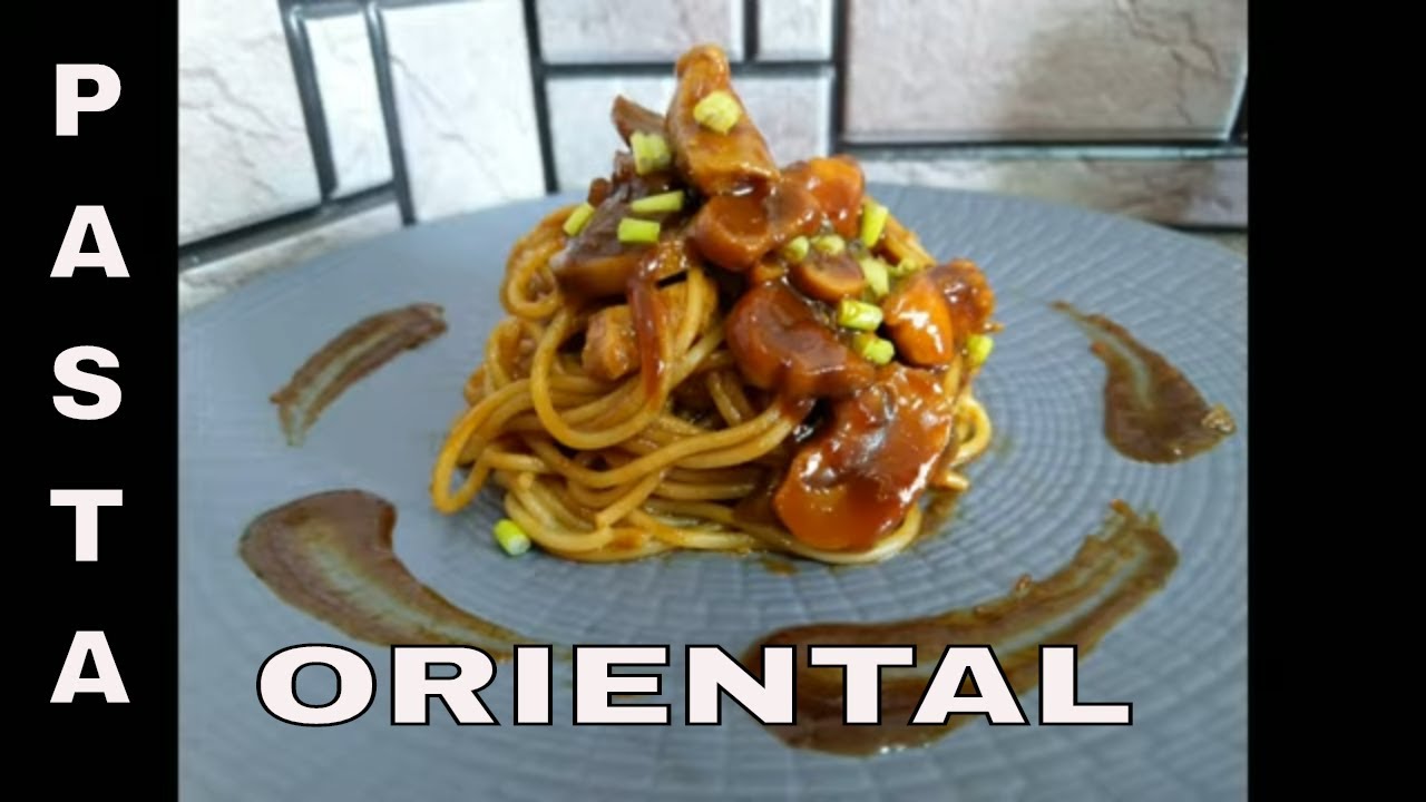 Brown Sauce Spaghetti l Hoisin Sauce Pasta YouTube