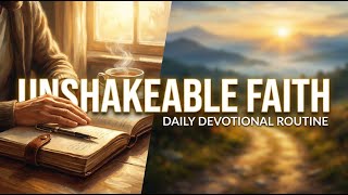 Daily Devotional Routine: How to Build Unshakeable Faith