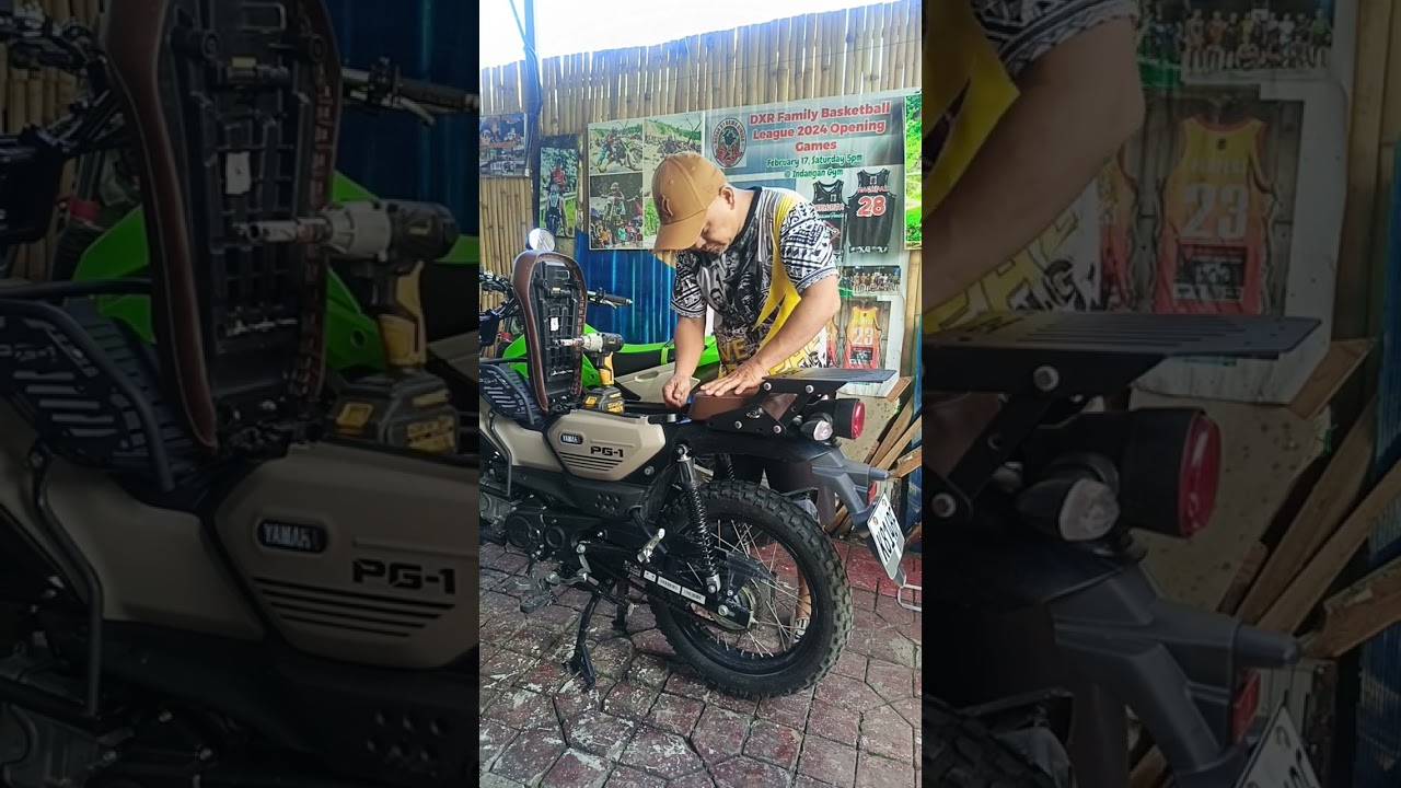 PG1 How to install Folding rear box brocket DIY