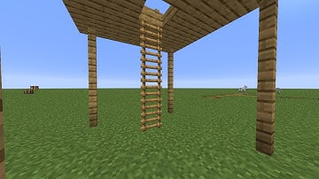How to make floating ladder in creative