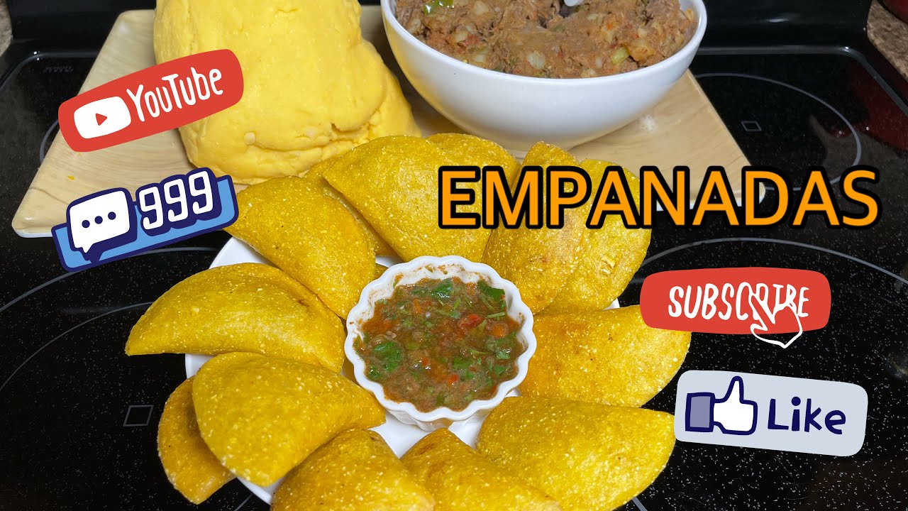 Empanadas de maíz trillado