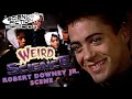 Young robert downey jr in weird science 1985  science fiction station