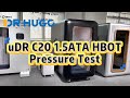 uDR C20 HBOT Hyperbaric Oxygen Chamber 1.5ATA Pressure Test