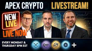 APEX CRYPTO INSIGHTS LIVE STREAM (XRP, QNT, XLM, HBAR, XDC DEMAND INCOMING)
