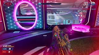 Ripping it up on Splitgate 15 kill streak.
