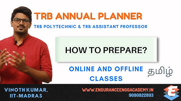 TRB 2023 Annual Planner & Preparation | TRB Polytechnic & Assistant Professor