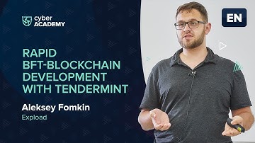 Rapid BFT-blockchain development with Tendermint | Aleksey Fomkin