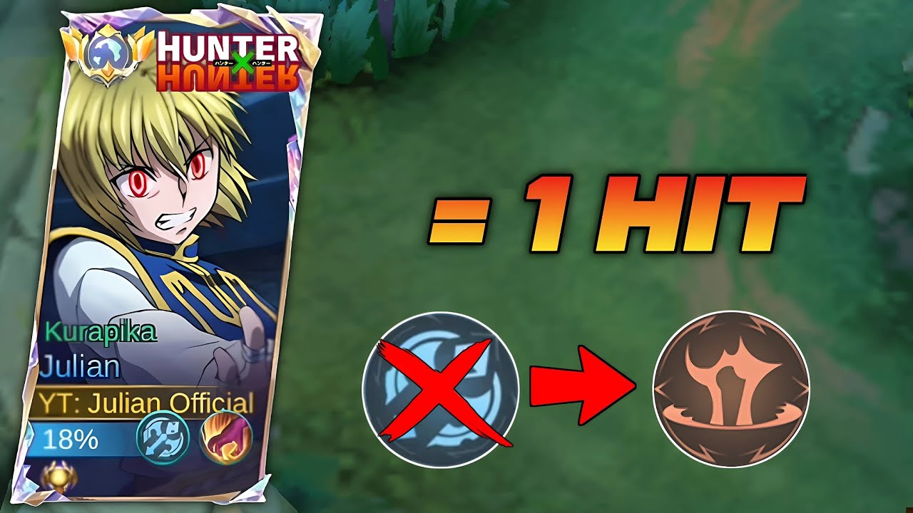 JULIAN NEW 1 HIT EMBLEM FOR MORE DAMAGE!😱 - JULIAN TOP GLOBAL 2025