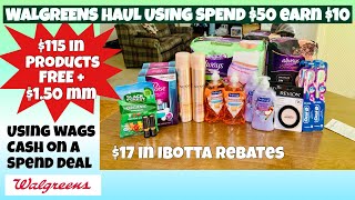 WALGREENS HAUL 7/4 with $115 in products/GOT IT ALL FREE $1.49 MM / LEARN WALGREENS COUPONING