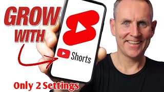 Only 2 Settings Shorts Channel Grow ??.......?how to grow youtube shorts channel