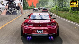 Chevrolet Camaro Zl1 1Le Vs Track Toys - Forza Horizon 5 Logitech G923 Steering Wheel