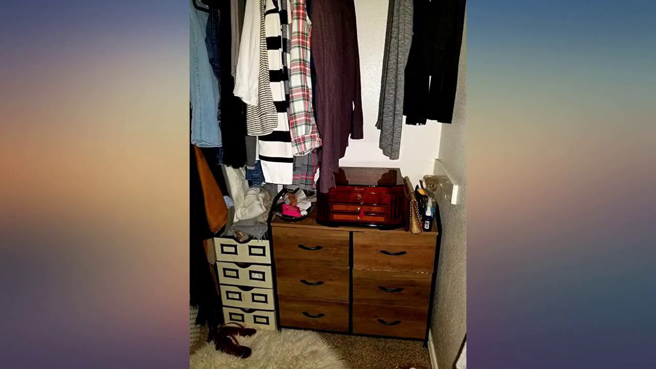 HOMECHO Fabric Dresser with 6 Drawers, Wide Chest of Drawers with Wood Top, Sturdy review YouTube
