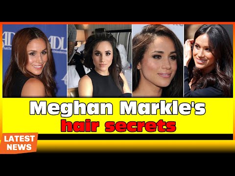Video: Meghan Markle Uses This Popular Hair Treatment