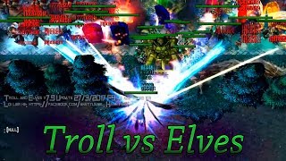 Банда в Troll vs Elves | Максим тролль | Warcraft 3 | Taer, Cemka, Beastqt, Wycc, Ren, Asmadey