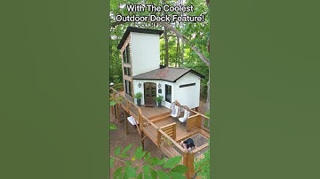 Luxury Tiny Home Treehouse w/ Unique Outdoor Deck!