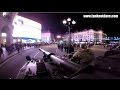 Driving A Tank Through Piccadilly Circus In London December 2014