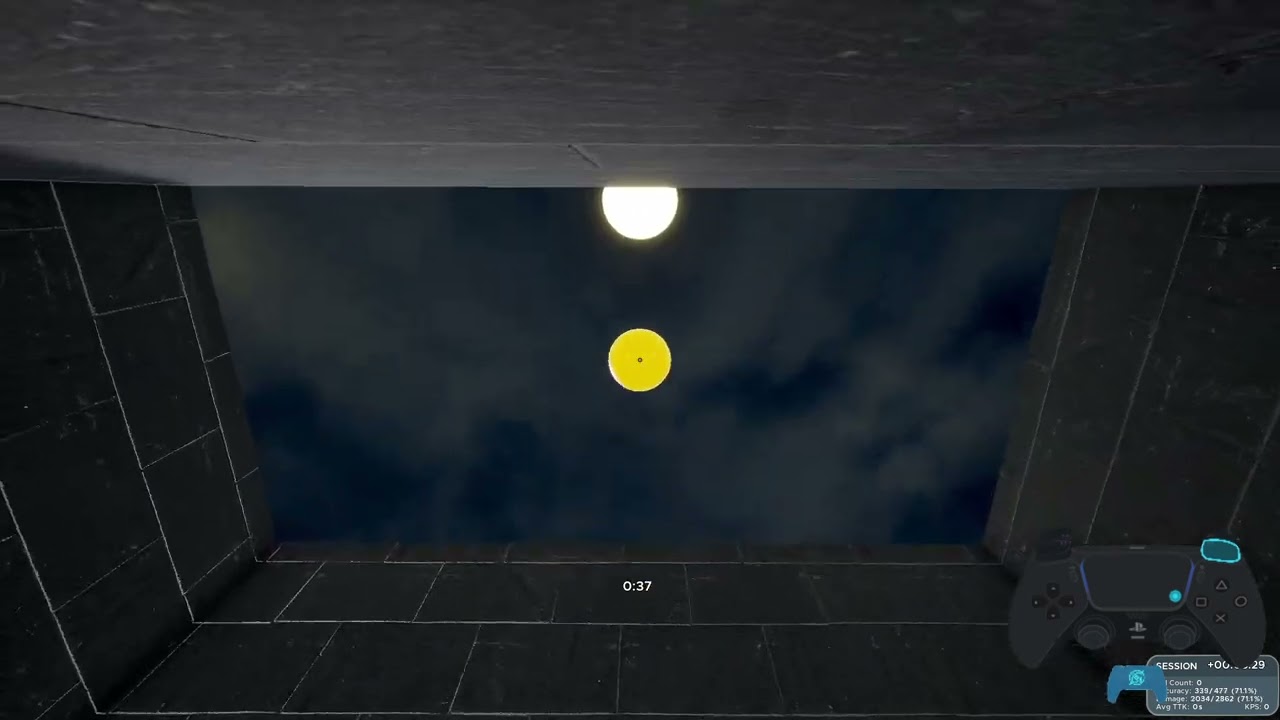 Kovaaks Dualsense (gyro/motion aim) Vertical long strafes YouTube