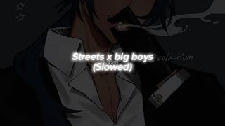 Streets x big boys (Slowed)