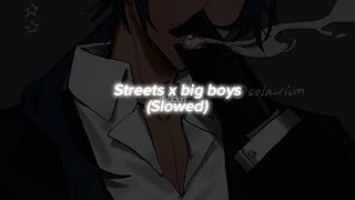 Streets x big boys (Slowed) Resimi