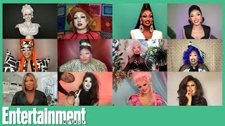 'RuPaul's Drag Race' Season 14 Cast on Maddy's Manspreading Meme & More | Entertainment Weekly