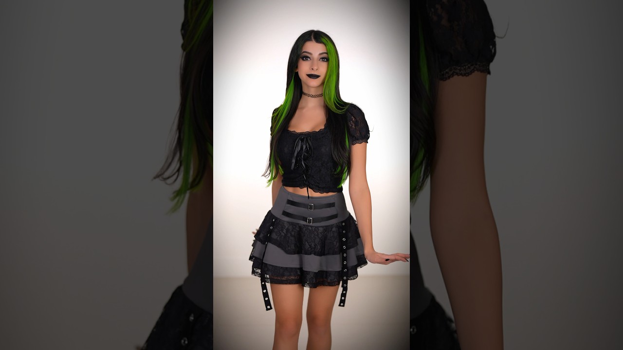 Which is your favorite? 💚 #foryou #helpmemakethismakesense #trending #gothclub #emo #dance #cosplay