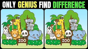 Spot The Difference! 🔍 Only Genius Minds Can Find Them 😱🧠