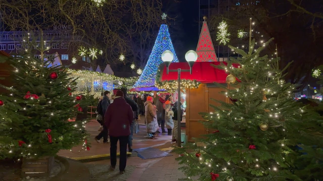 Kiel Weihnachtsmarkt 2025 Holstenplatz am 23.12.2025